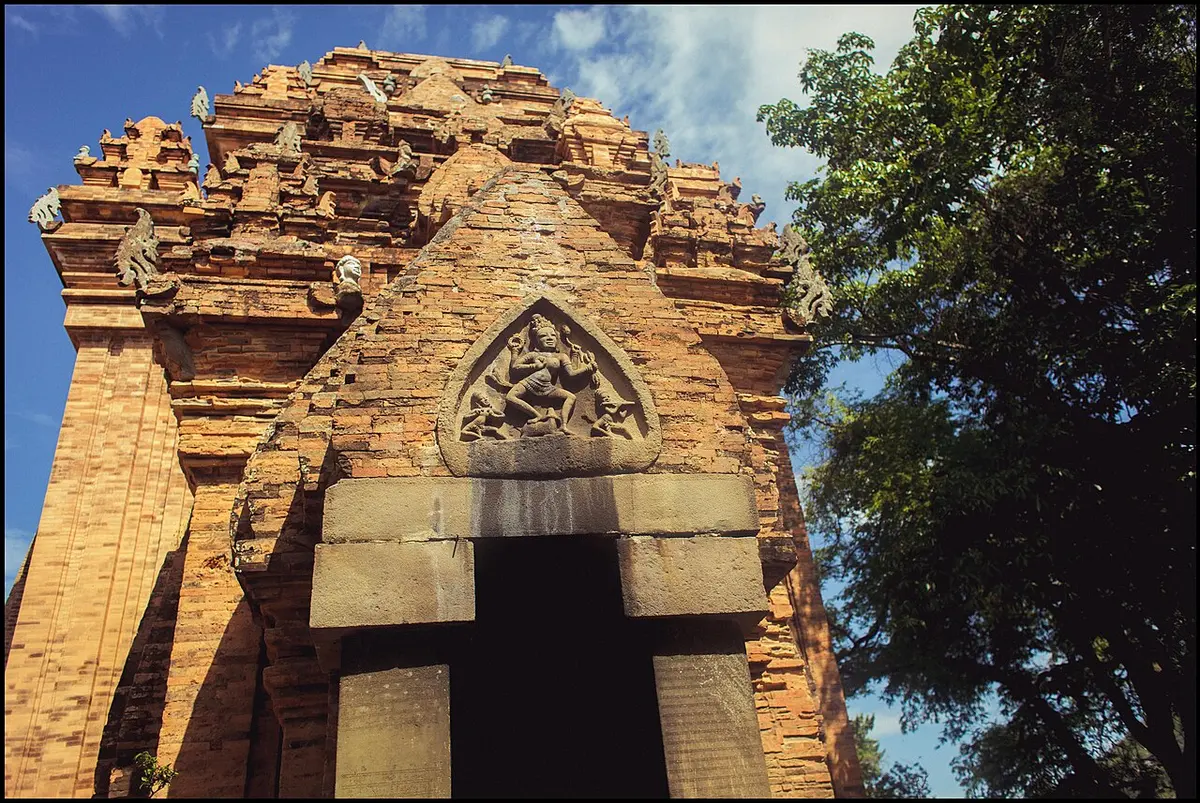 The red-brick Po Nagar Cham towers